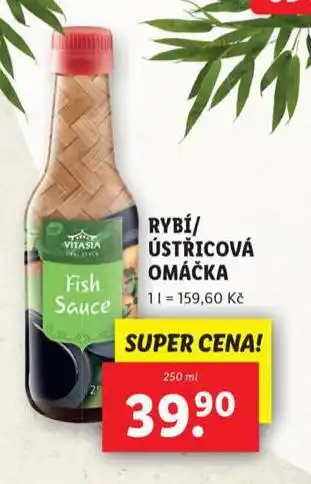 Lidl Rybí / ústřicová omáčka nabídka
