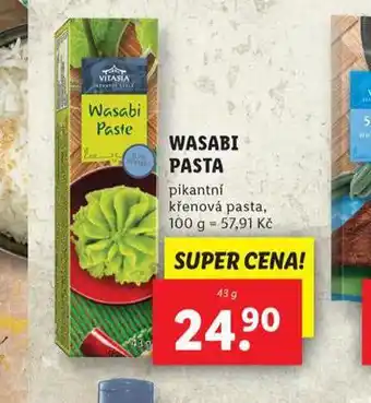 Lidl Wasabi pasta nabídka