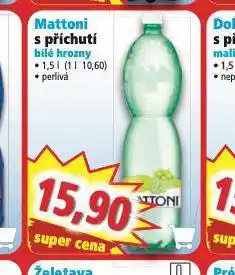 Norma Mattoni s příchutí bílé hrozny nabídka