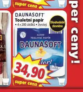 Norma Daunasoft toaletní papír nabídka