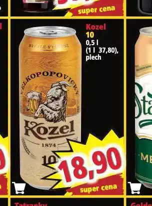 Norma Pivo velkopopovický kozel 10 nabídka