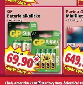 Norma Gp baterie alkalické nabídka