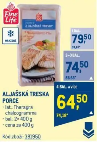 Makro ALJAŠSKÁ TRESKA PORCE nabídka