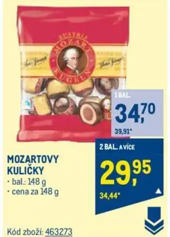 Makro MOZARTOVY KULIČKY nabídka