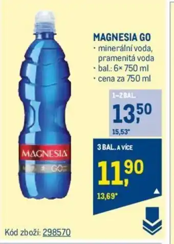 Makro MAGNESIA GO nabídka