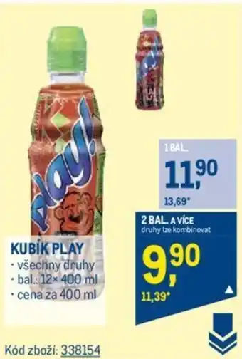 Makro KUBÍK PLAY nabídka