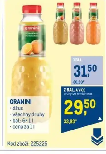 Makro GRANINI nabídka