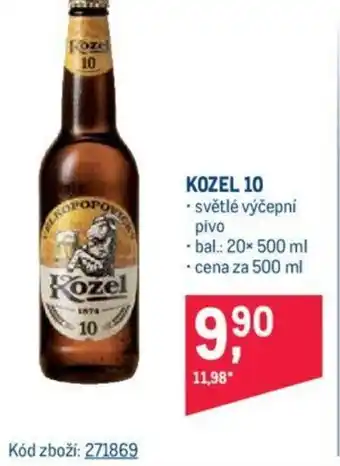 Makro KOZEL 10 nabídka