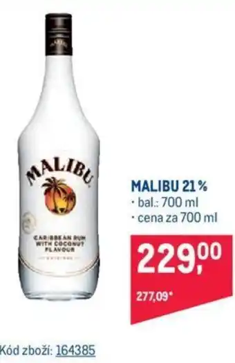 Makro MALIBU 21% nabídka