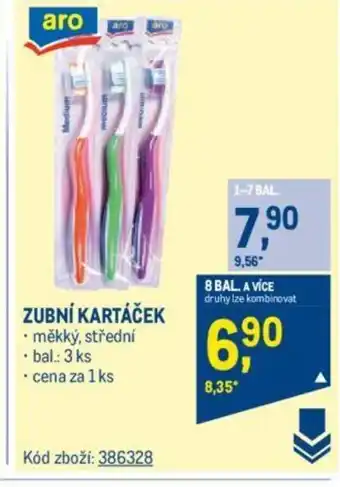 Makro ZUBNÍ KARTÁČEK nabídka