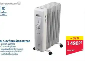 OLEJOVÝ RADIÁTOR OR2000