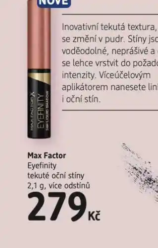 dm drogerie Max factor tekuté oční stíny nabídka