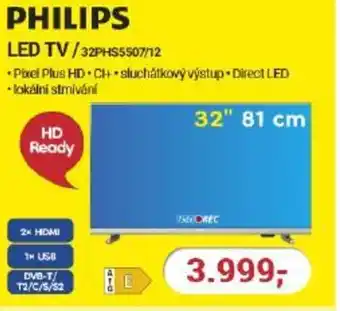 Planeo Elektro PHILIPS LED TV/32PHS5507/12 nabídka