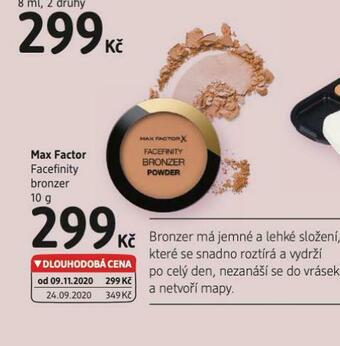 dm drogerie Max factor bronzer nabídka