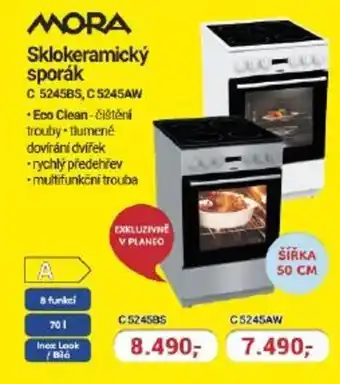 Planeo Elektro MORA Sklokeramický sporák nabídka