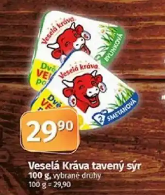 COOP TIP Veselá Kráva tavený sýr 100 g nabídka