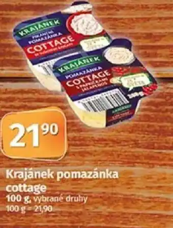 COOP TIP Krajánek pomazánka cottage 100 g nabídka