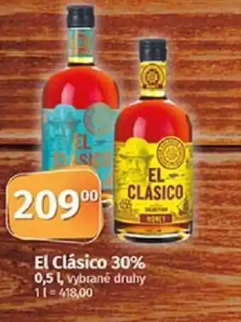 El Clásico 30% 0,5 l.