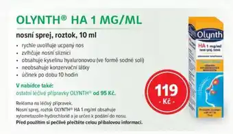 OLYNTH HA 1 MG/ML