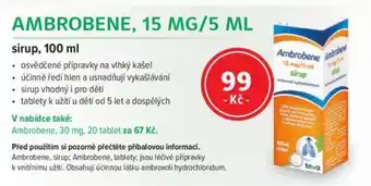 AMBROBENE, 15 MG/5 ML