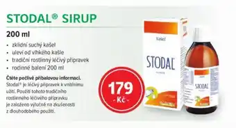 mojelekarna.cz STODAL SIRUP nabídka