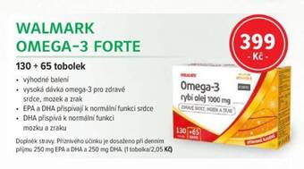 mojelekarna.cz WALMARK OMEGA-3 FORTE nabídka