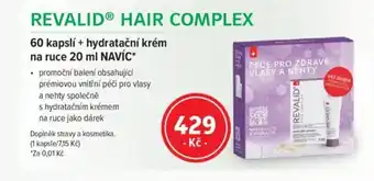 mojelekarna.cz REVALID HAIR COMPLEX nabídka