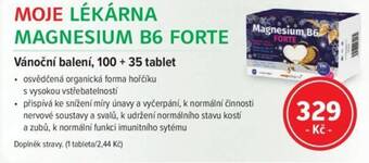 mojelekarna.cz MOJE LÉKÁRNA MAGNESIUM B6 FORTE nabídka