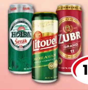 CBA Holba Šerák 11, Litovel Moravan, Zubr Grand 11 nabídka