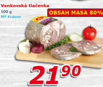 ESO MARKET Venkovská tlačenka nabídka