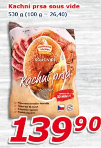 ESO MARKET Kachní prsa sous vide nabídka