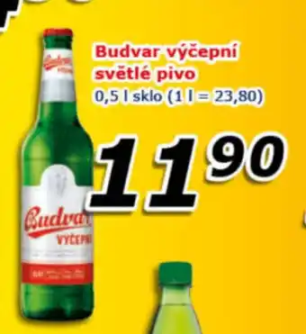 ESO MARKET Budvar výčepní světlé pivo nabídka