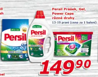 ESO MARKET Persil Prášek, Gel, Power Caps různé druhy nabídka