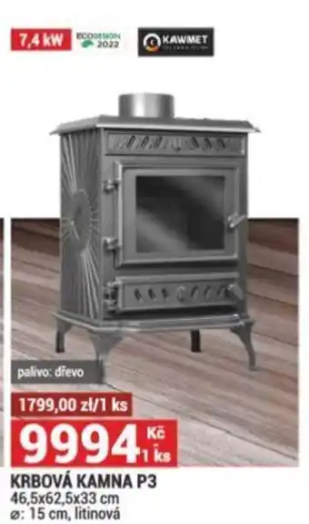 Merkury Market KRBOVÁ KAMNA P3 nabídka