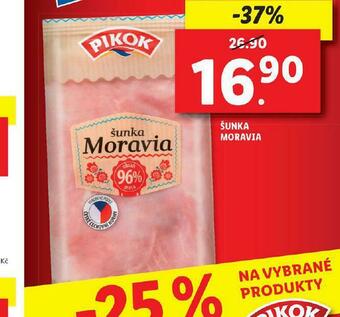 Lidl Šunka moravia nabídka