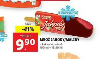 Lidl Mrož jahodový / maliny nabídka