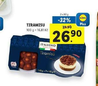 Lidl Tiramisu nabídka