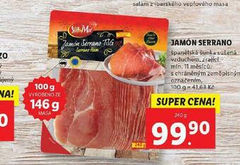 Lidl Jamón serrano nabídka
