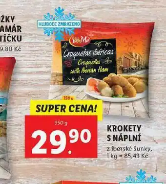 Lidl Krokety s náplní nabídka