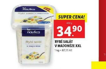 Lidl Rybí salát v majonéze xxl nabídka