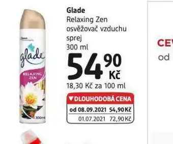 dm drogerie Glade osvěžovač vzduchu nabídka
