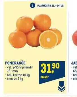 Makro Pomeranče nabídka