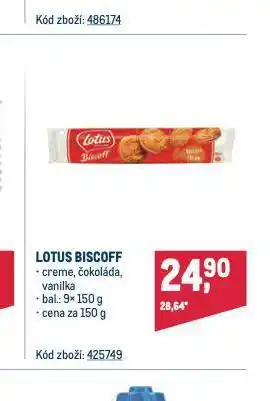 Makro Lotus biscoff sušenky nabídka