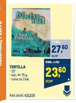 Makro Tortilla nabídka