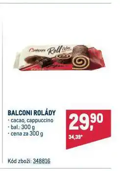 Makro Balconi rolády nabídka