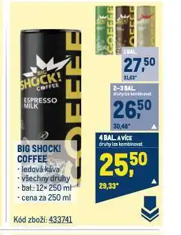 Makro Big shock energy drink nabídka