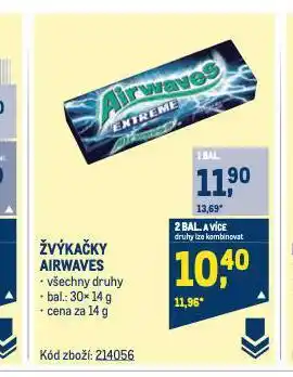 Makro Žvýkačky airwaves nabídka