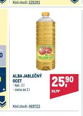 Makro Jablečný ocet nabídka