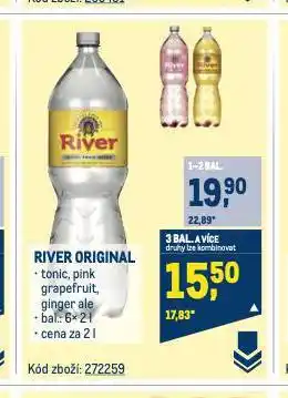 Makro Original river tonic nabídka
