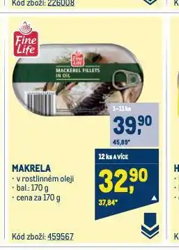 Makro Makrela nabídka